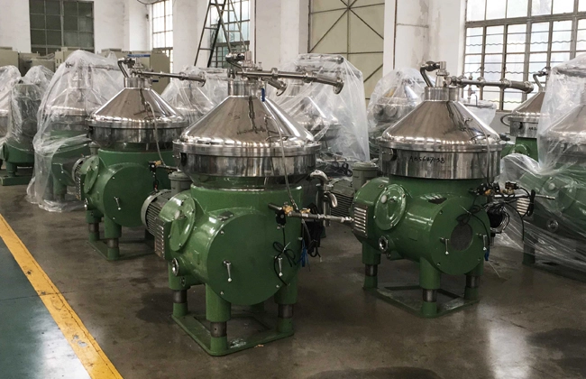 conical disc bowl centrifuge