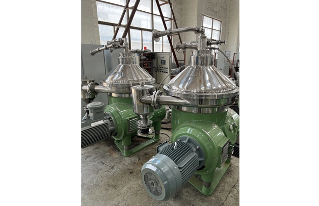 conical disc bowl centrifuge